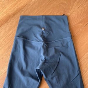 LULU LEMON align leggings blue